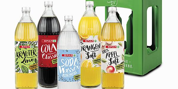 Spar Austria Rolls Out Beverages In Eco-Friendly Glass Packaging