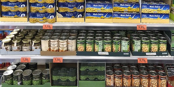 Mercadona Sees Sales Growth For Sweetcorn, Canned Peas