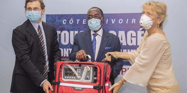 Nestlé Donates Ventilators In Ivory Coast To Help Fight COVID-19
