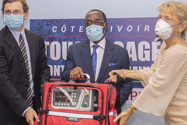 Nestlé Donates Ventilators In Ivory Coast To Help Fight COVID-19