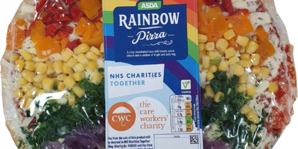 Asda Launches Rainbow Pizza To Support Frontline Workers