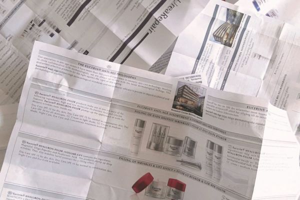 Beiersdorf’s Eucerin Pledges To Eliminate Packaging Leaflets