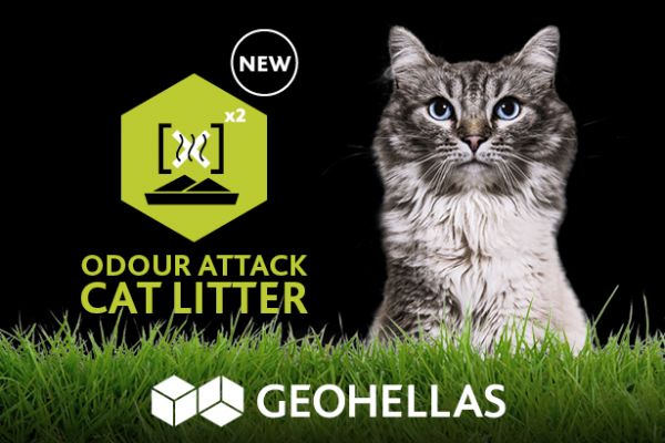 Geohellas Introduces Products To Eliminate Odour From Cat Litter Trays