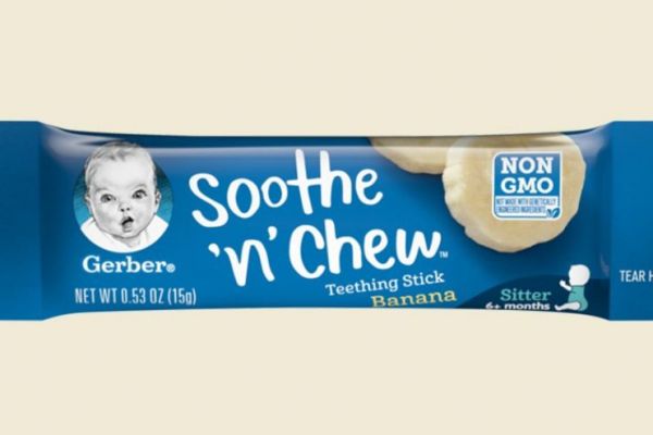 Nestlé's Gerber Launches Grain-Based Edible Teether