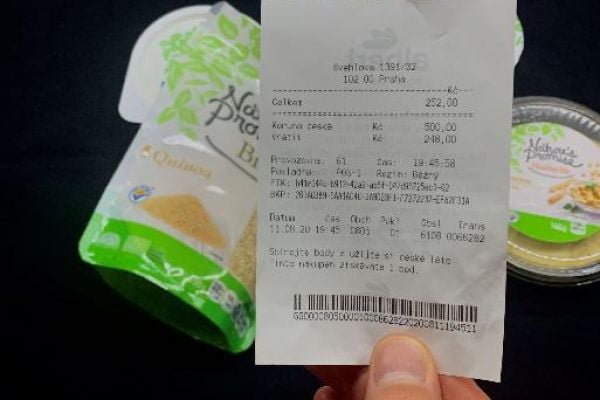 Czech Retailer Albert Introduces Simplified EET Receipt To Save Paper