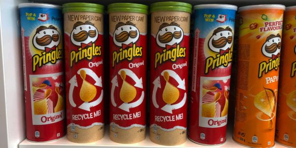 Pringles Unveils New Recyclable Paper Packaging Format