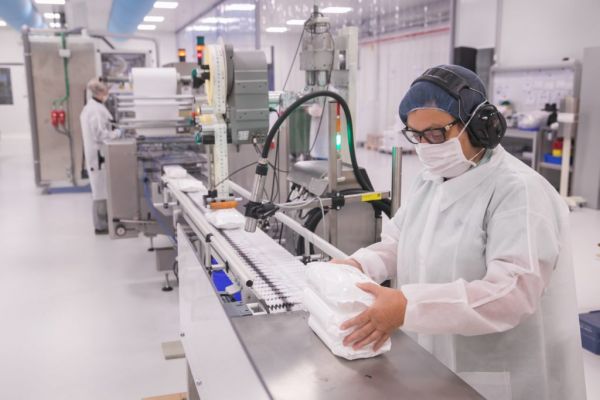 Ontex Unveils New Face Mask Production Line In Belgian Facility