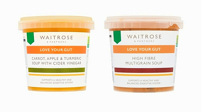 Waitrose & Partners Launches ‘Love Your Gut’ Soups