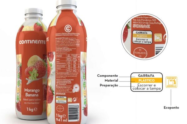 Continente Introduces Packaging With Recycling Instructions