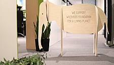 ITAB Presents 'Adopt A Wooden Baby Elephant' Initiative At EuroShop 2020