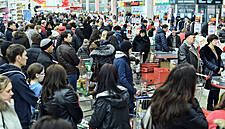 Retailers Across Europe Take Steps To Assure Shoppers Of Ample Supplies