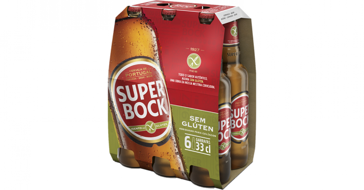 Super Bock Beer - 6 Pack