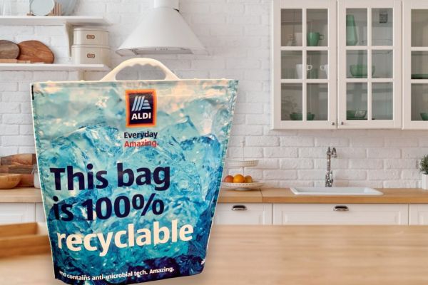 Aldi UK Tests Fully Recyclable Freezer Bags