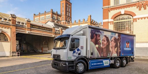 Carlsberg’s Feldschlösschen Brewery Adds Renault Electric Truck To Its Fleet