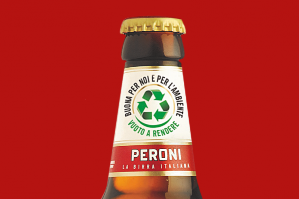 Italy's Birra Perroni Introduces Returnable Beer Bottles