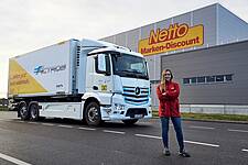 Netto Marken-Discount Commences Trial Of E-Trucks In Hamburg