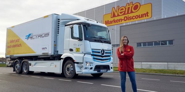 Netto Marken-Discount Commences Trial Of E-Trucks In Hamburg