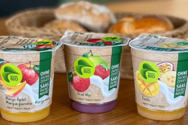 Migros Launches Own-Brand Organic Fruit Yoghurts