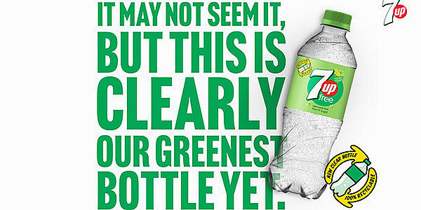 7UP Switches To Clear Plastic Bottles