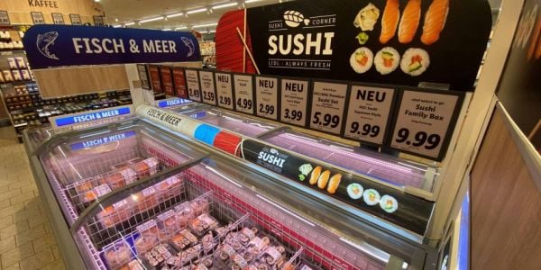 Lidl Switzerland Introduces ‘Sushi Corner’ In Select Outlets