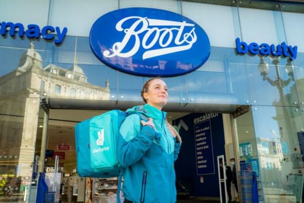 Pharmacy Retailer Boots Teams Up With Deliveroo On Home Deliveries