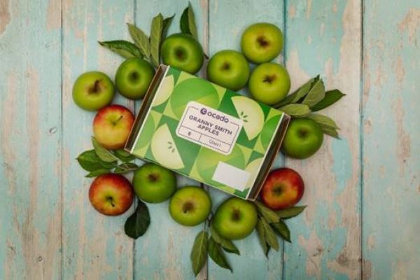Ocado Rolls Out 100% Recyclable Cardboard Packaging For Apples