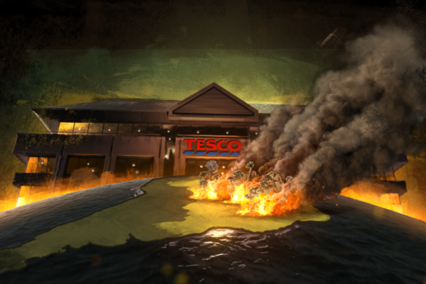 Greenpeace Targets Tesco, Accusing Retailer Of 'Fanning The Flames' In The Amazon