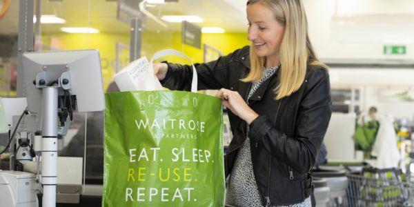 Online Deliveries At Waitrose To Go 'Bagless' By September End