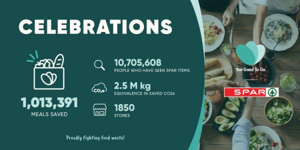 SPAR Saves One Million Meals With Too Good To Go