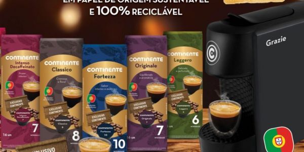 Continente Introduces Sustainable Packaging For Exclusive Coffee Range