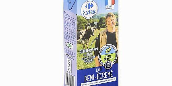 Carrefour Launches Semi-Skimmed UHT Milk; Includes Fairer Remuneration