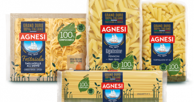 Gruppo Colussi Introduces Pasta Agnesi In Compostable Packaging | ESM Magazine