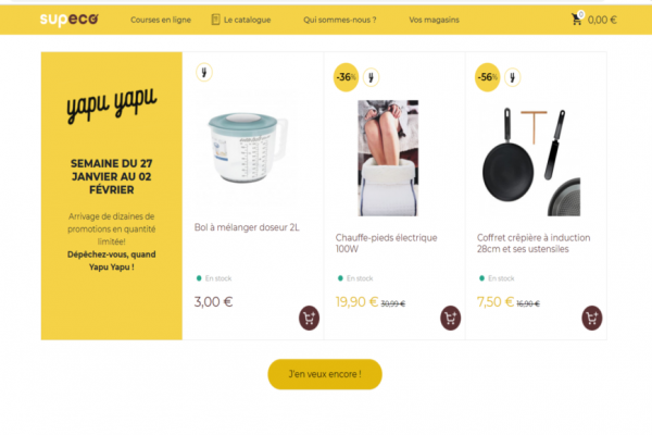 Carrefour's Supeco Launches E-Commerce Site