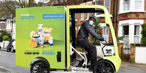 Britain's Ocado Turns To Electric And Pedal Power For Zoom Service