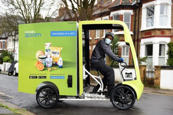 Britain's Ocado Turns To Electric And Pedal Power For Zoom Service
