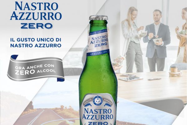 Nastro Azurro Launches Zero Alcohol Beer In Italy