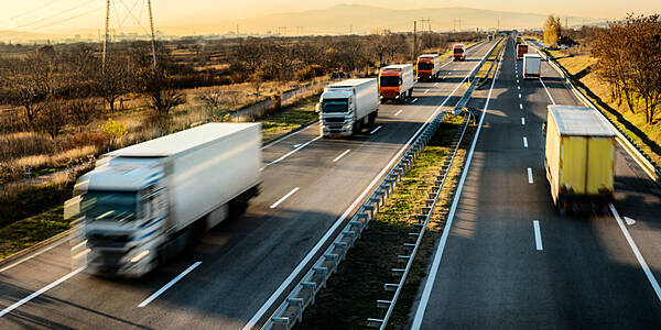 Truck Drivers Engage In Strike Action At Albert Heijn Distribution Centres