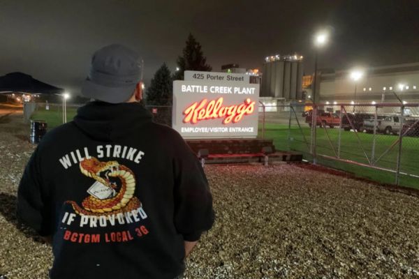Kellogg's US Cereal Plant Workers Strike Over Contract Negotiations