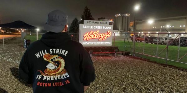 Kellogg's US Cereal Plant Workers Strike Over Contract Negotiations