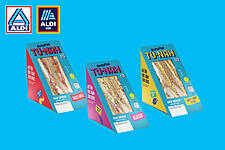 Aldi Launches Sandwiches With Algae-Based Vegan Tuna
