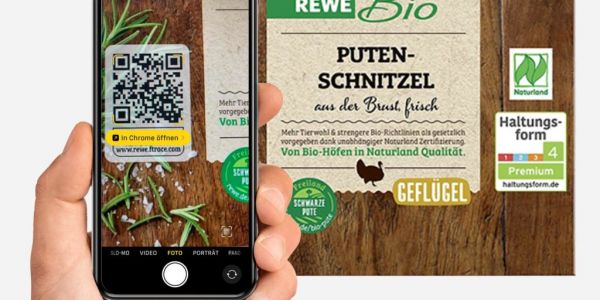 REWE Adds QR Code To Select Products For Traceability