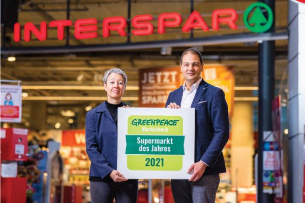 Greenpeace Names INTERSPAR Austria As Supermarket Of The Year 2021