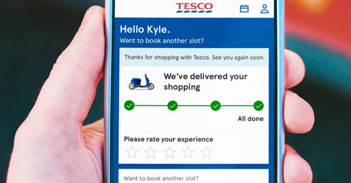 tesco delivery –