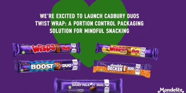 Mondelēz Introduces Twist-and-Seal Packaging For Cadbury Duo Range