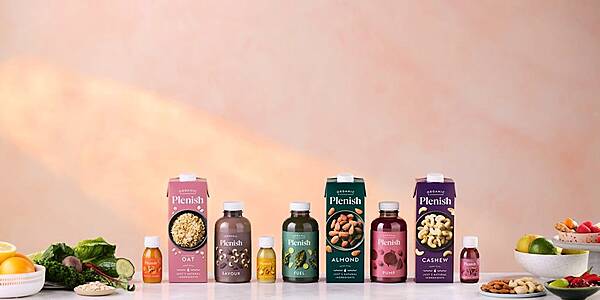 Plant-Based Drinks Brand Plenish Unveils New Branding