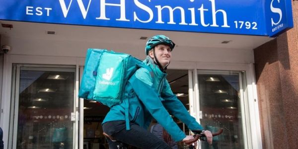 Deliveroo Announces Delivery Partnership Trial With WHSmith