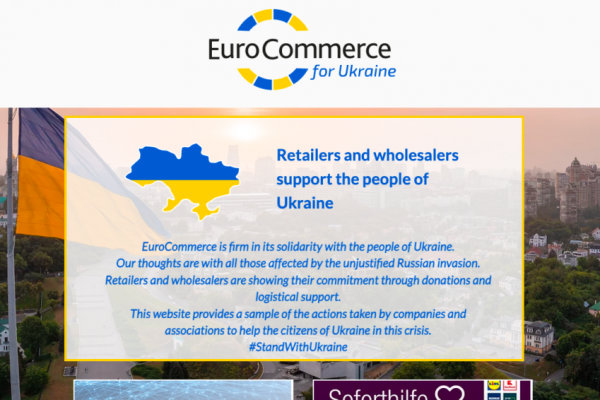 EuroCommerce Tracks Retailer Response To Ukraine Crisis, Seeks To 'Inspire More Actions'