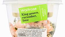 Waitrose Launches Alcohol-Infused Prawn Dish