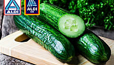 Aldi Removes Plastic Film From Cucumbers In Germany