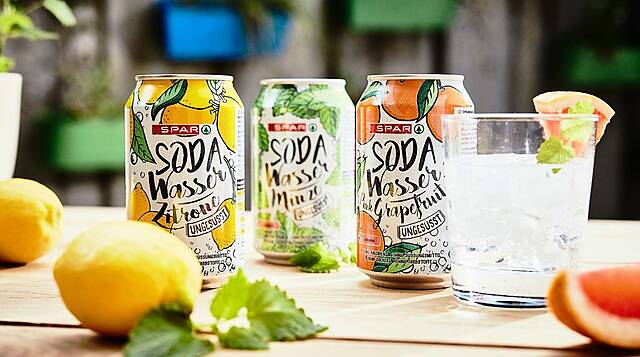 Spar Austria Launches Sugar-Free Soda Water